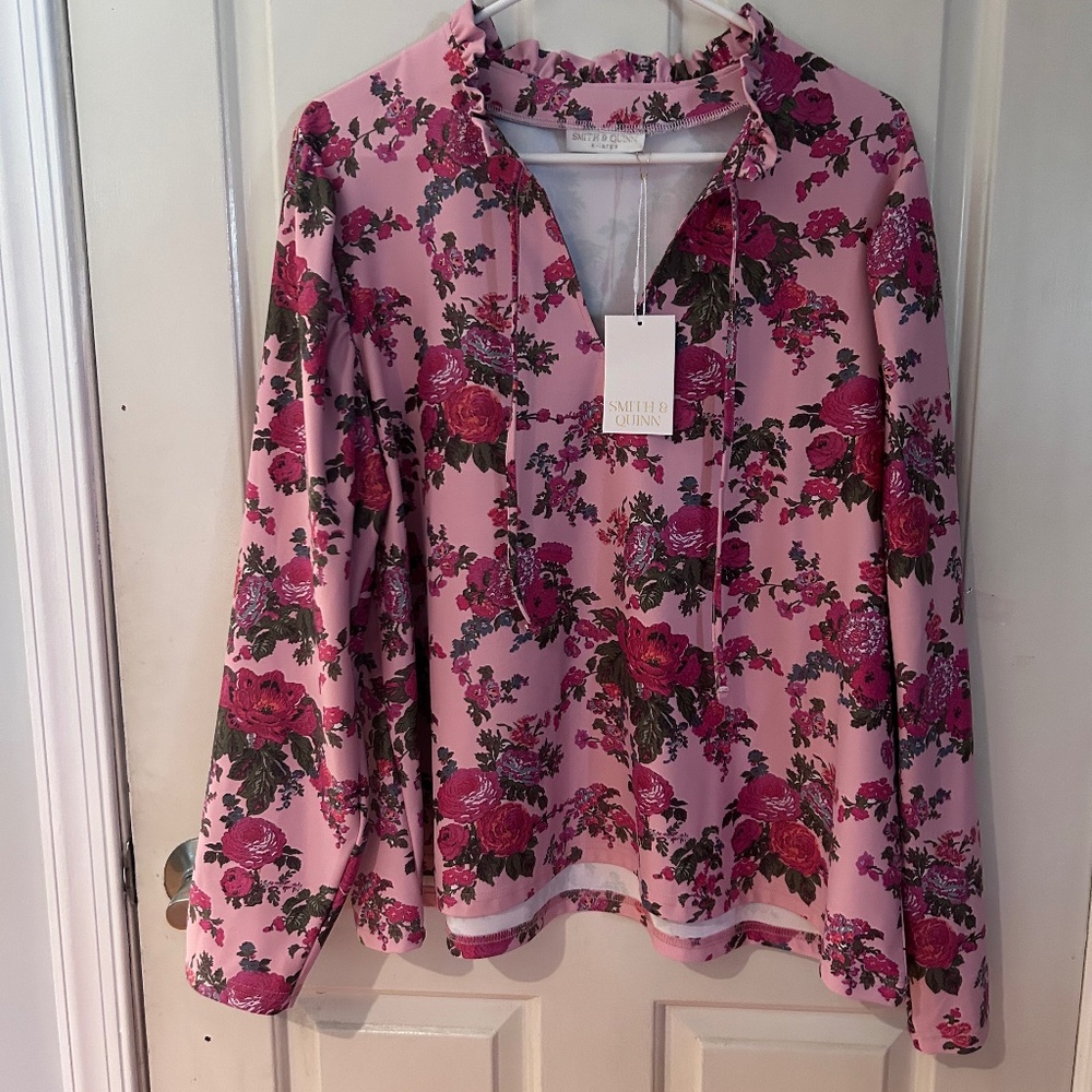 Smith and Quinn The Rosie Blouse - Let Them Eat Cake XL NWT